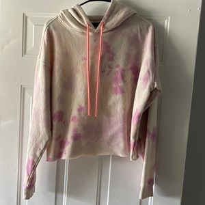 Pink tie dye Hoodie